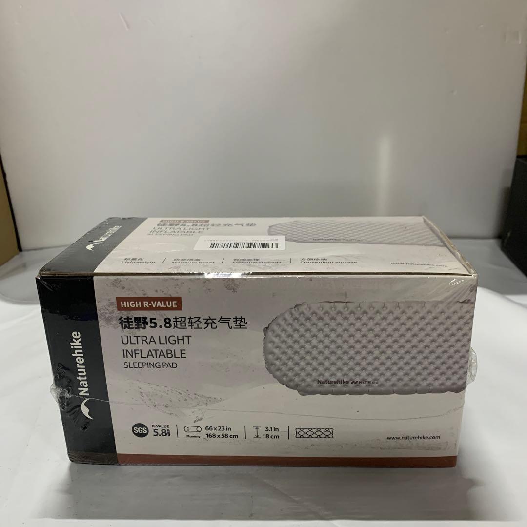新品未開封　Naturehike 徒野5.8超轻充气垫　超軽量