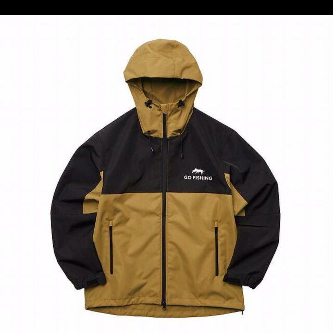 GO FISHING シェルパーカー M マウンテンパーカー レインウェア防寒
