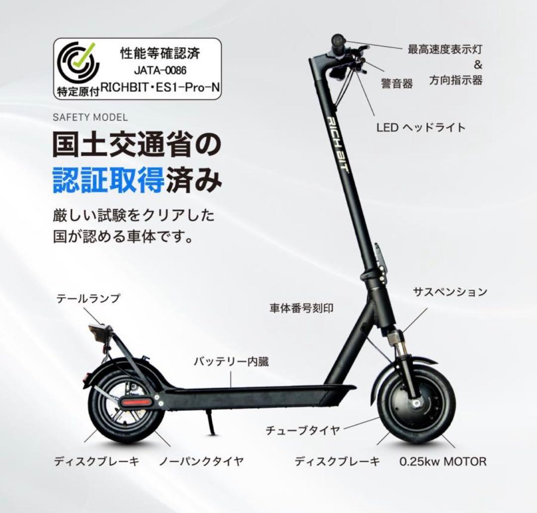 RICH BIT ES1 PROカラーホワイト❗️オシャレ⭐️
