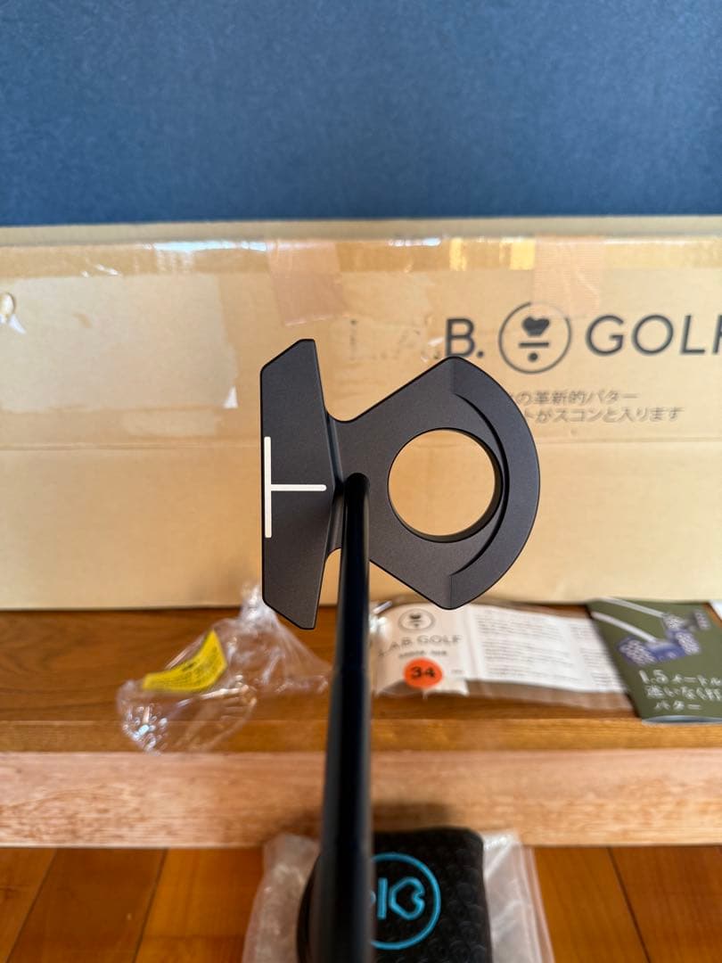 専用　【極美品・国内保証書付・店舗印あり】L.A.B GOLF DF3 34㌅