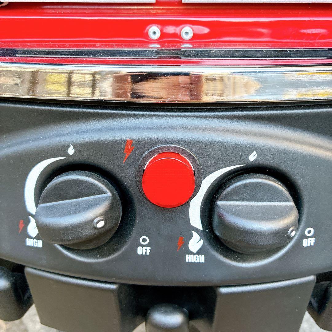 Coleman ポータブルバーベキューコンロ 赤　ロードトリップ