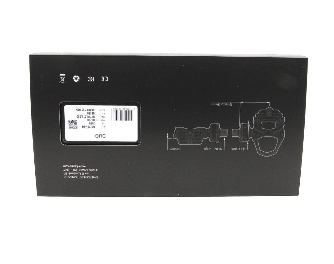ファベロ アシオマ DUO パワーメーター 94mmx96mm【新品・未開封】