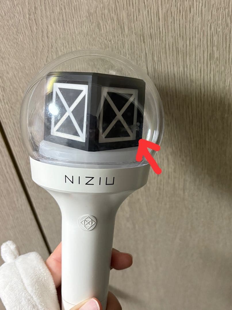 NiziUペンライト 本体のみ マユカ ペンライトカバー付