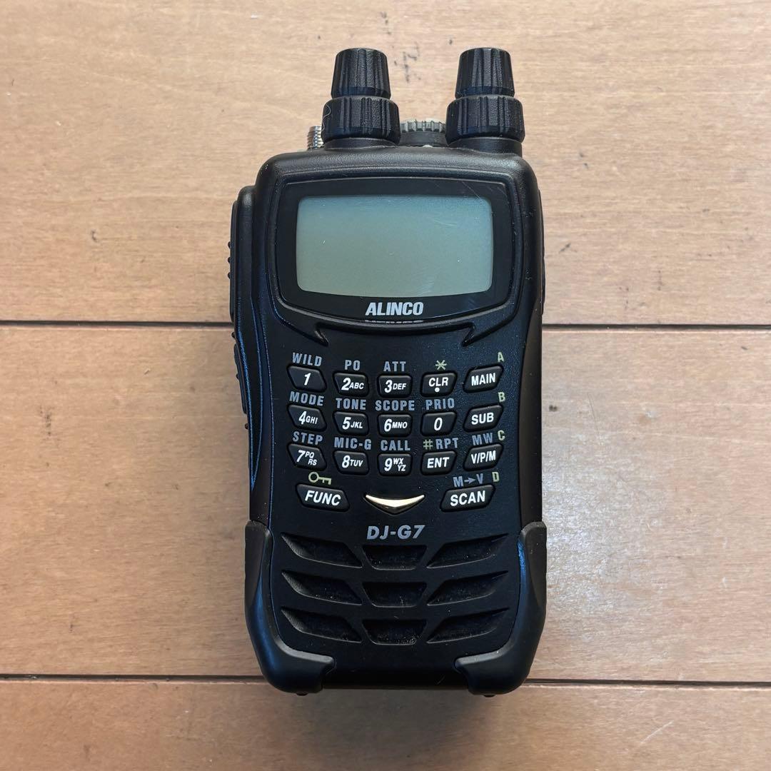 ALINCO DJ-G7 オプション付き