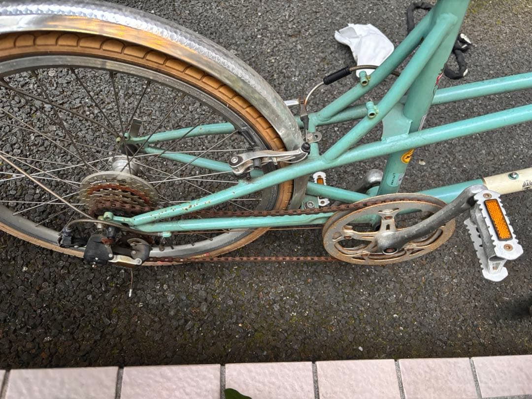 ビアンキ　ミニベロ7レディ　チェレステ