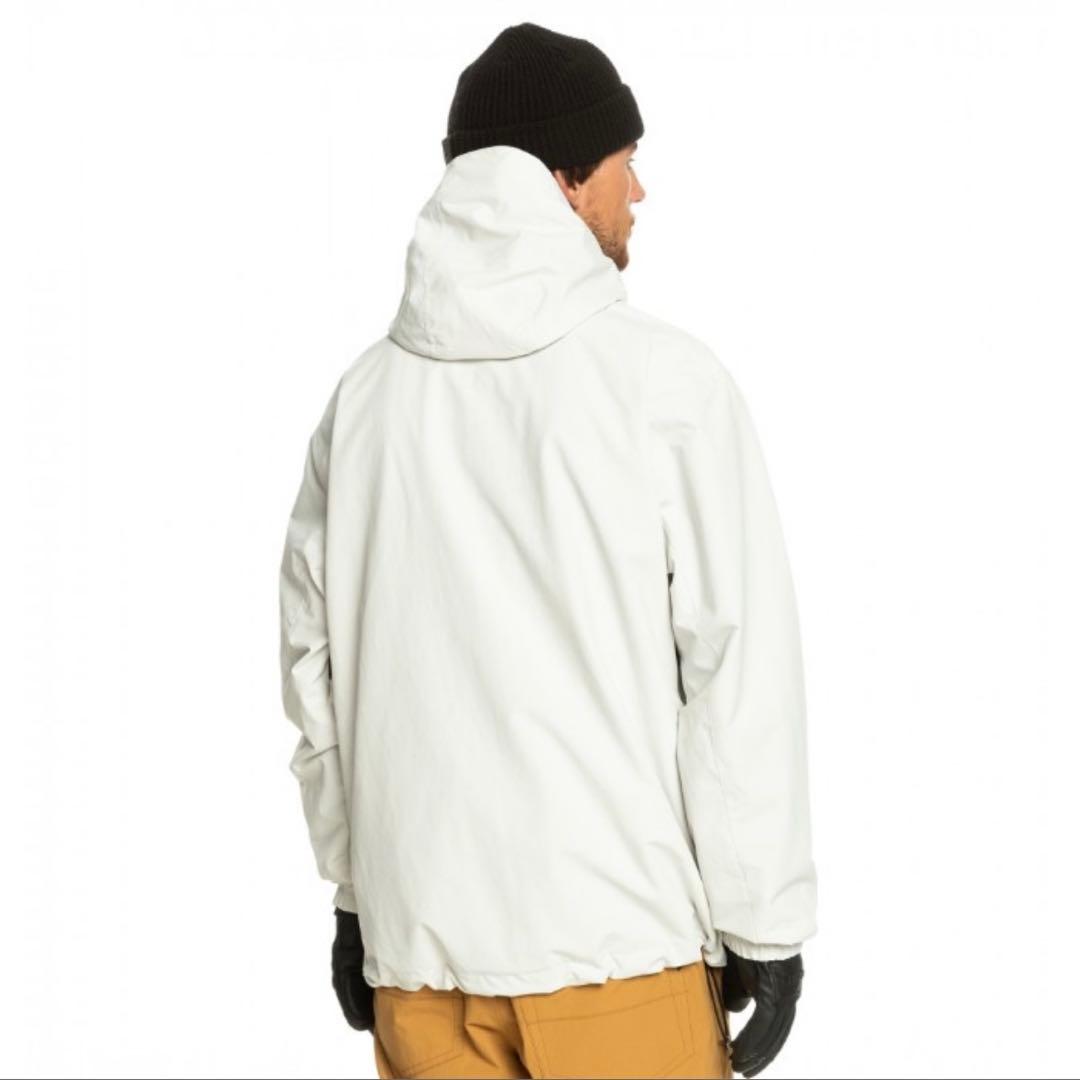 QUIKSILVER スノボ　ウェア　Mサイズ　2024年　クイックシルバー　白