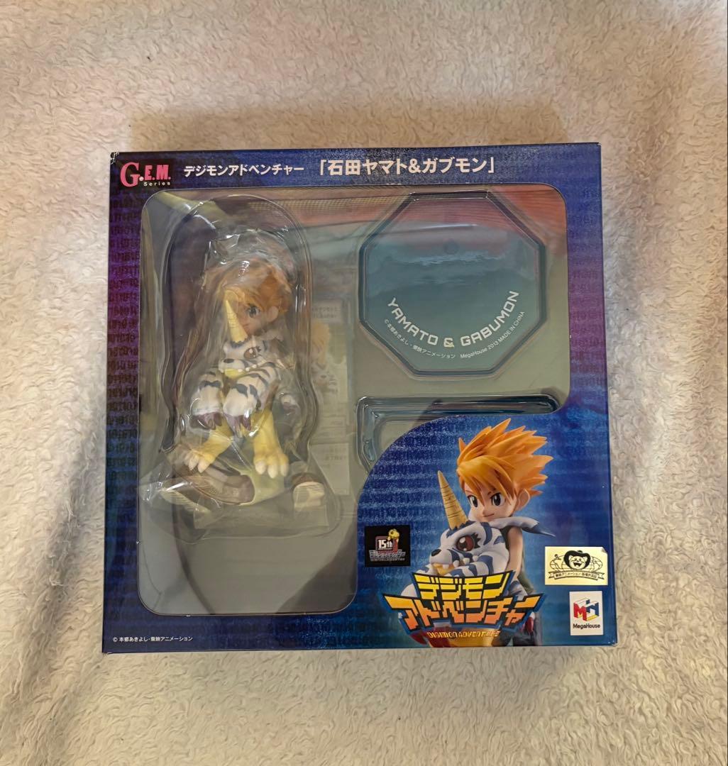 【初回限定版】ガブモン＆石田ヤマト G.E.M. メガハウス　フィギュア