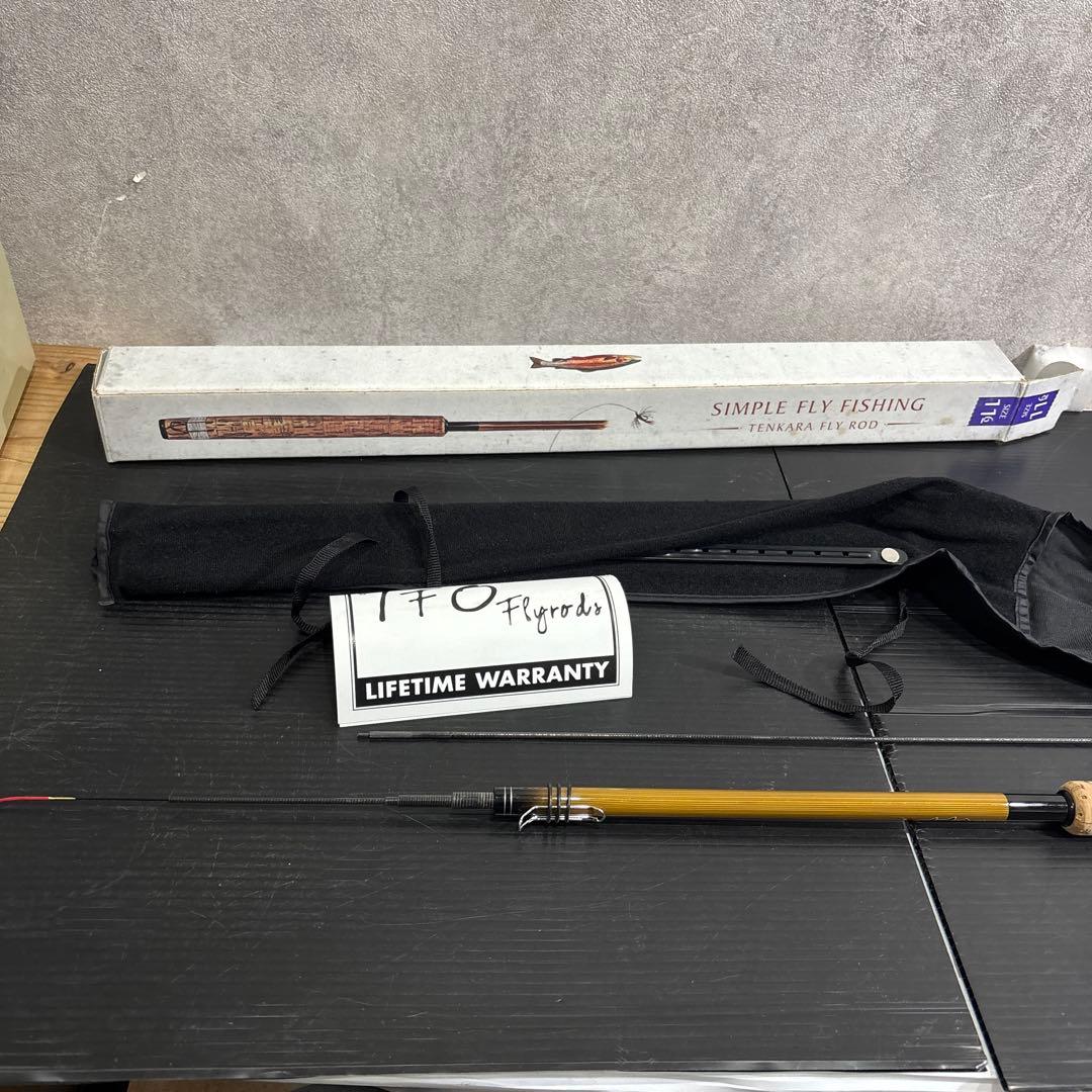 希少品！patagonia パタゴニア テンカラフライロッド 11’6