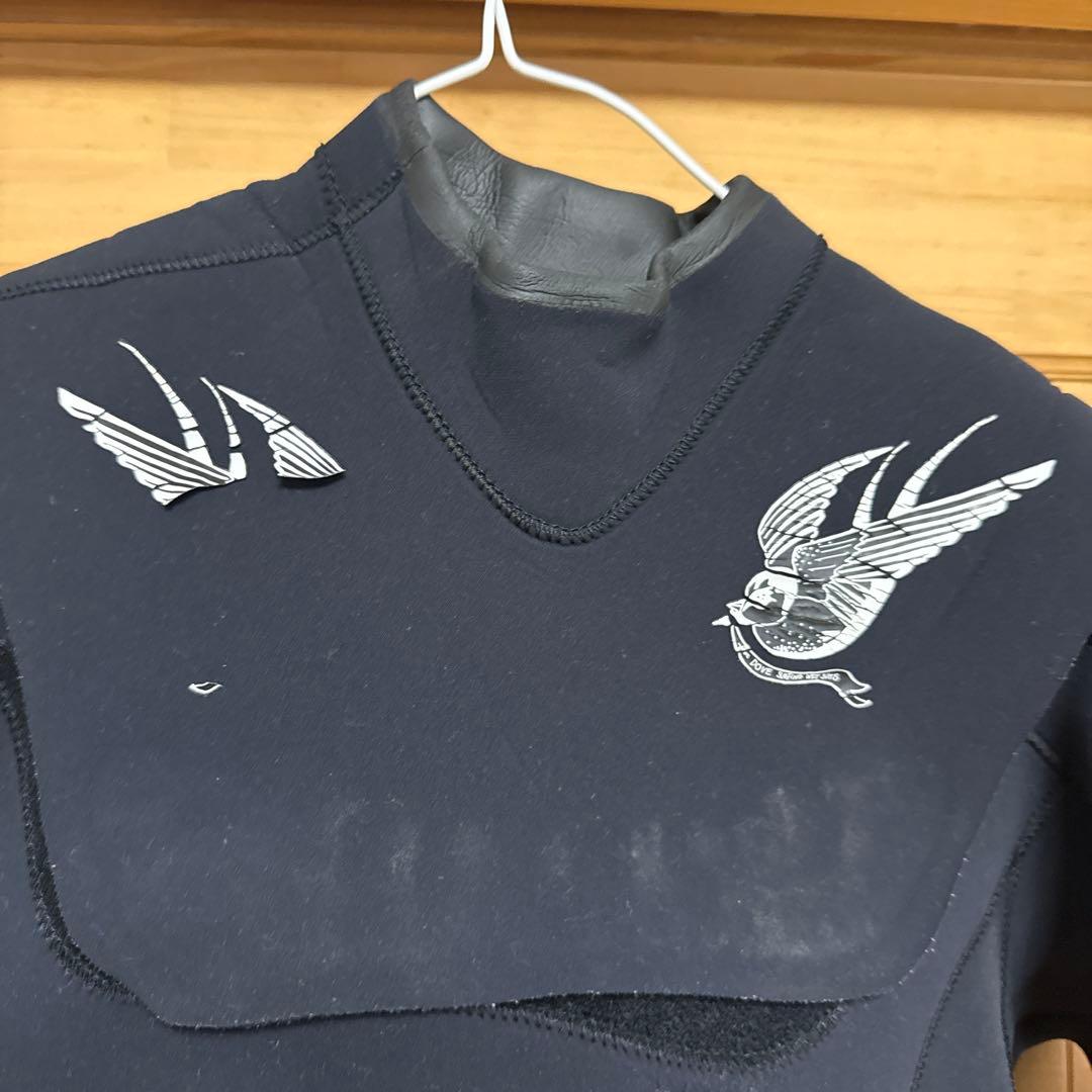 DOVE フルスーツ 2mm 裏起毛 ジャージ黒と緑