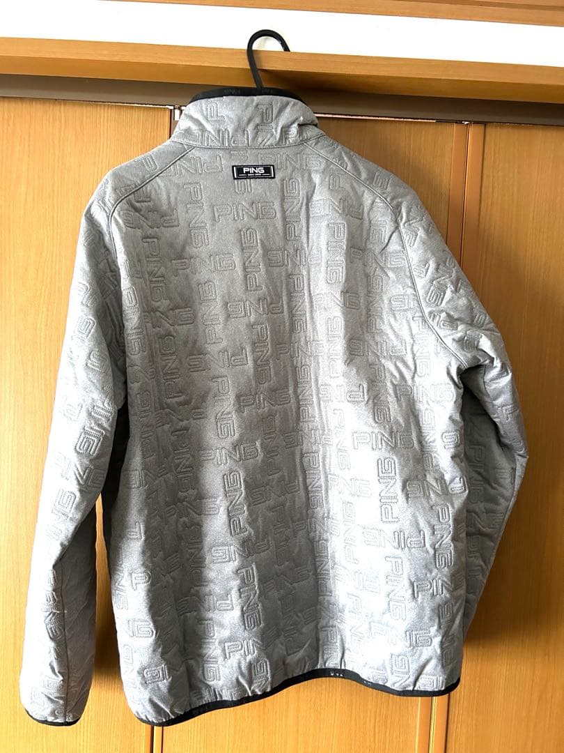 【美品】PING グレー ジャケット（オマケ付）