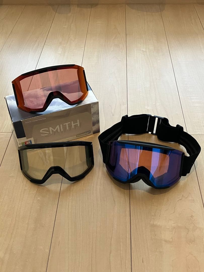 SMITH ゴーグル 交換用レンズ付き