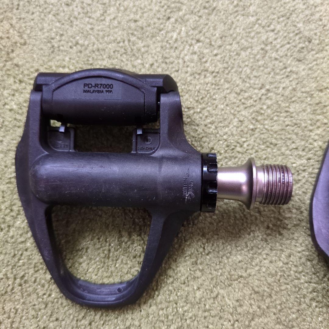 良品　SHIMANO　spd-sl R7000ビンディングペダル