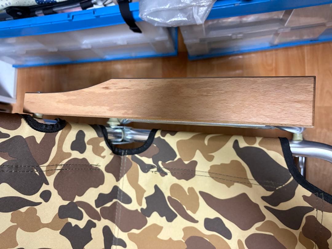 専用出品‼️廃盤品 CAPTAIN STAG アルミ背付ベンチ　ダックカモ