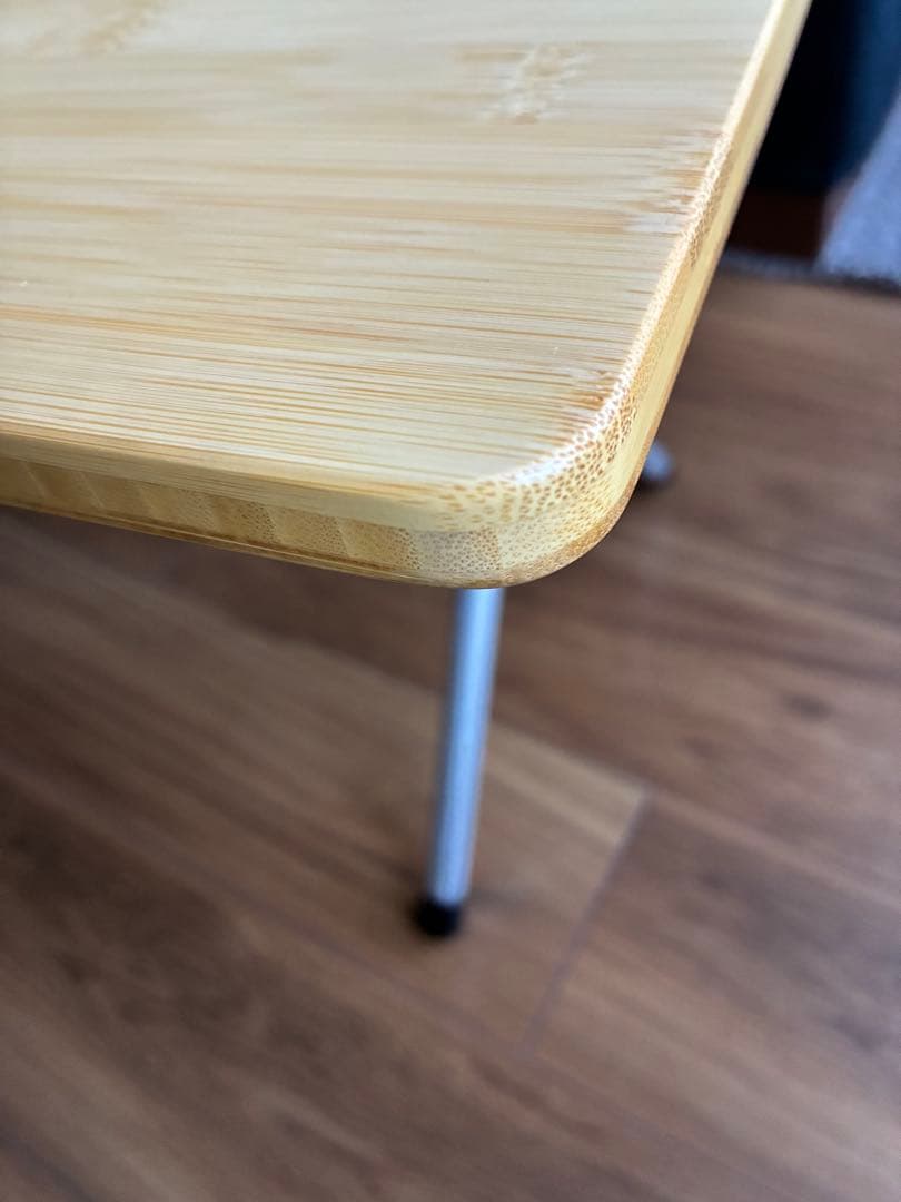 スノーピークワンアクションローテーブル竹
