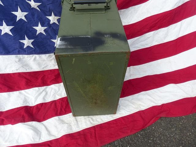 米軍　弾薬箱　AMMO BOX 特大　道具箱 などに　キャリングケース　87