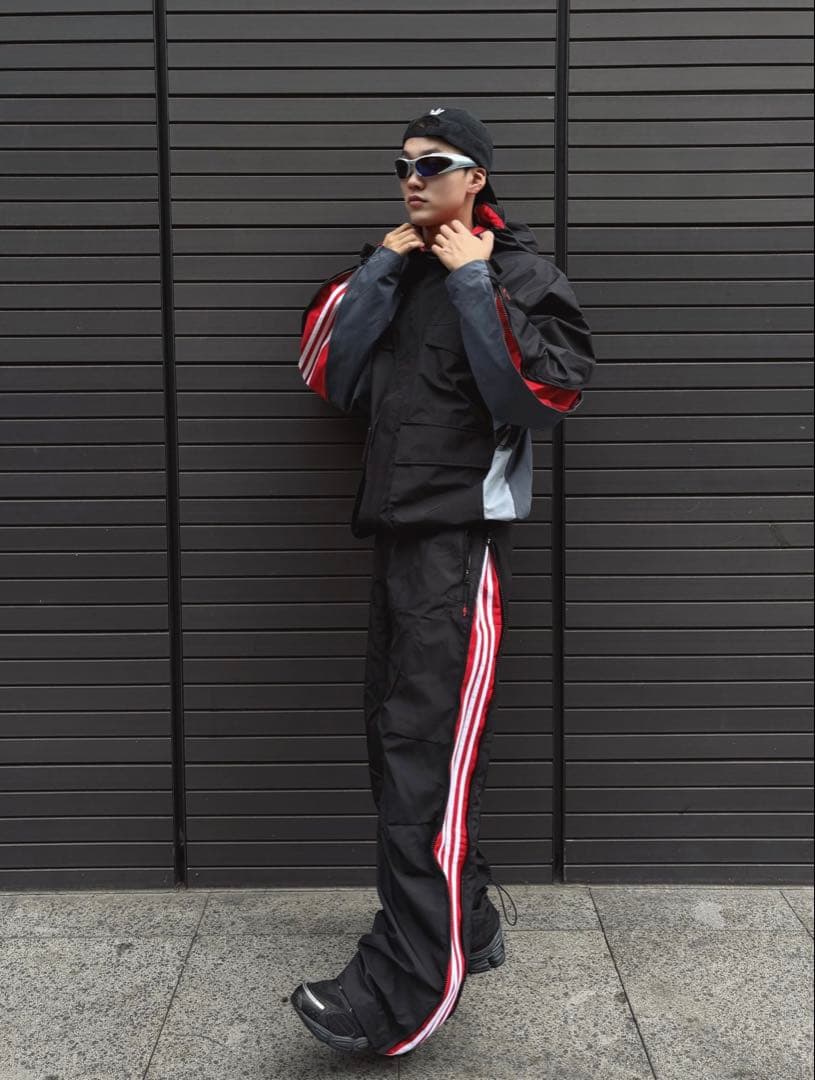 新品M Adidasオーディナリーピープル ユーティリティパンツJN5827