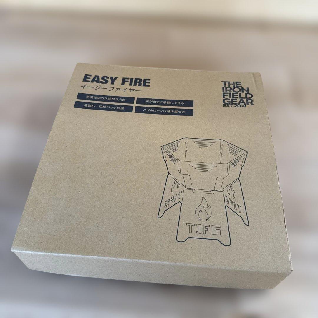 ⭐︎レア⭐︎THE IRON FIELD GEAR EASY FIRE六角形焚き火台
