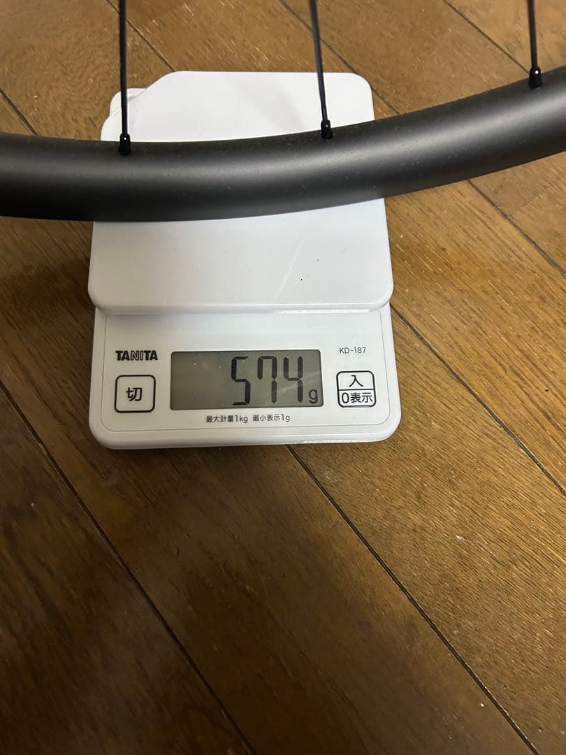 手組みホイール　実測　1064g