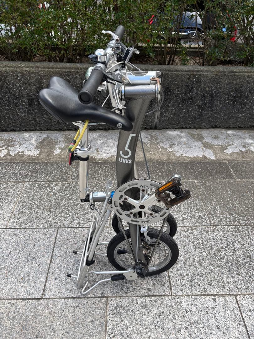 ★値下げしました！★希少!!折り畳み自転車 5Links初代14インチ3段変速
