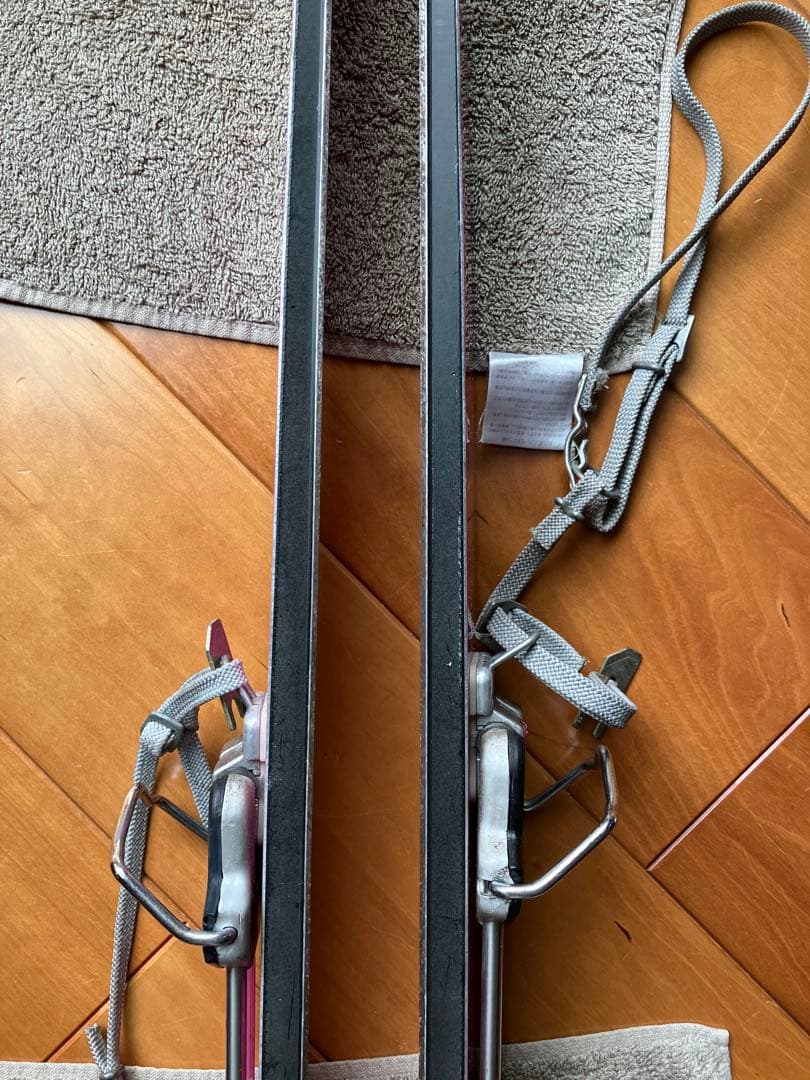 山スキー　ロシニョール/ネパール 180cm、シール、ストックリング付き