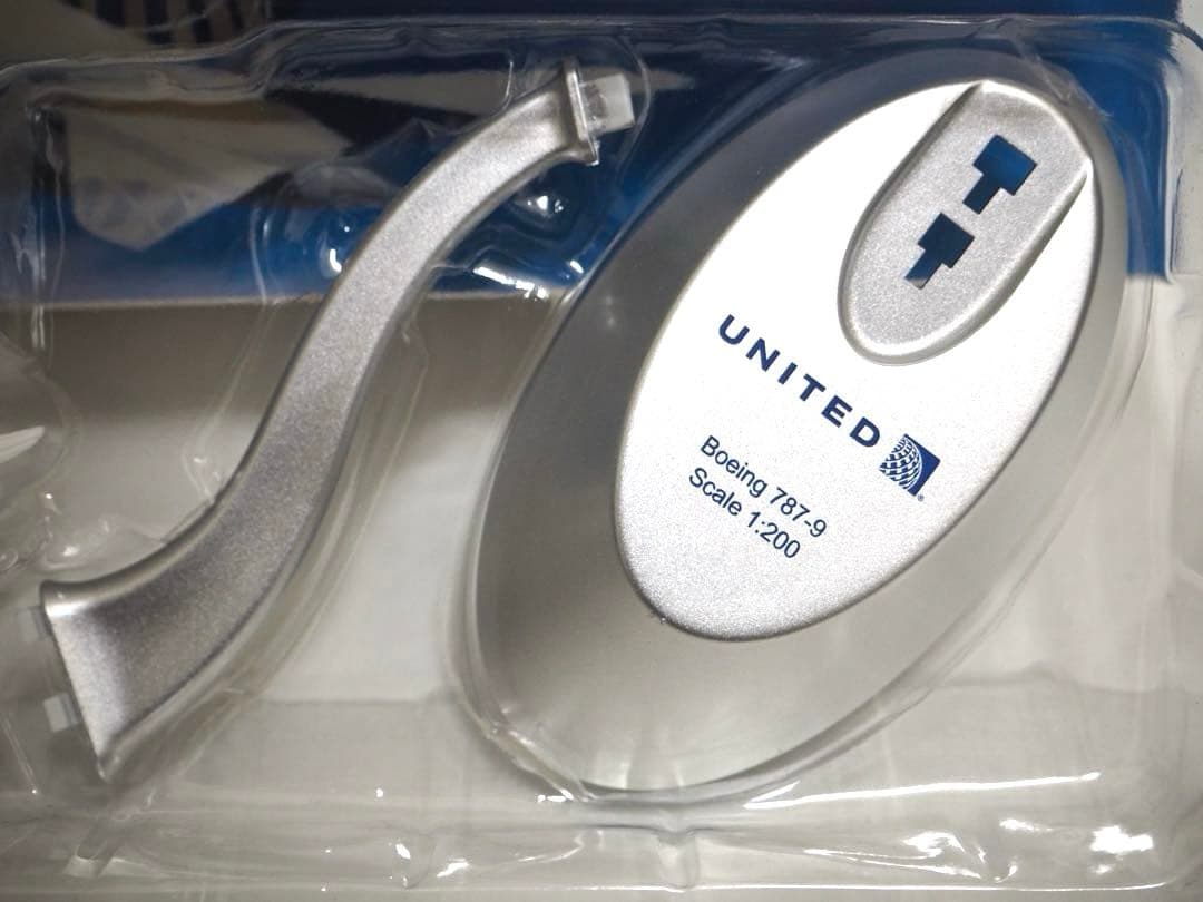 ユナイテッド航空 1/200 B787-9 UNITED ユニコーン塗装