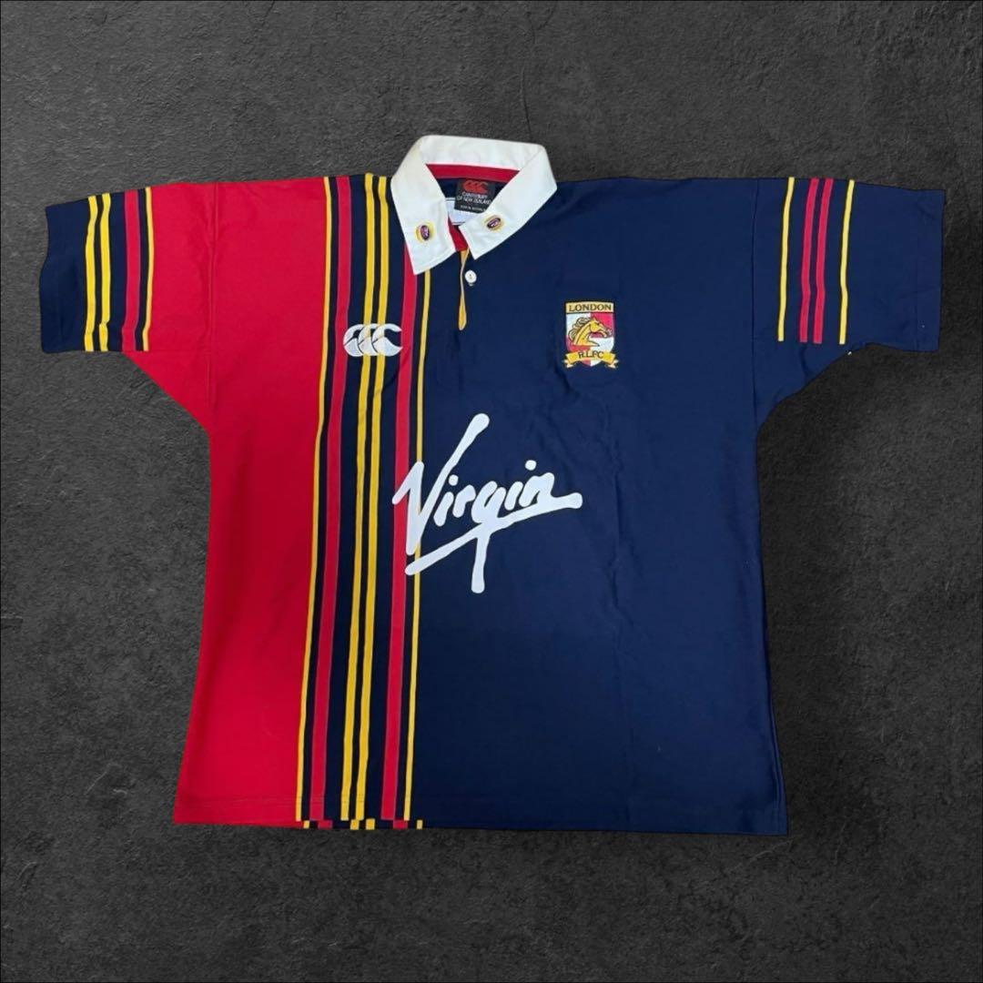 90s’未使用に近いカンタベリー オーストラリア製ラガーシャツXL