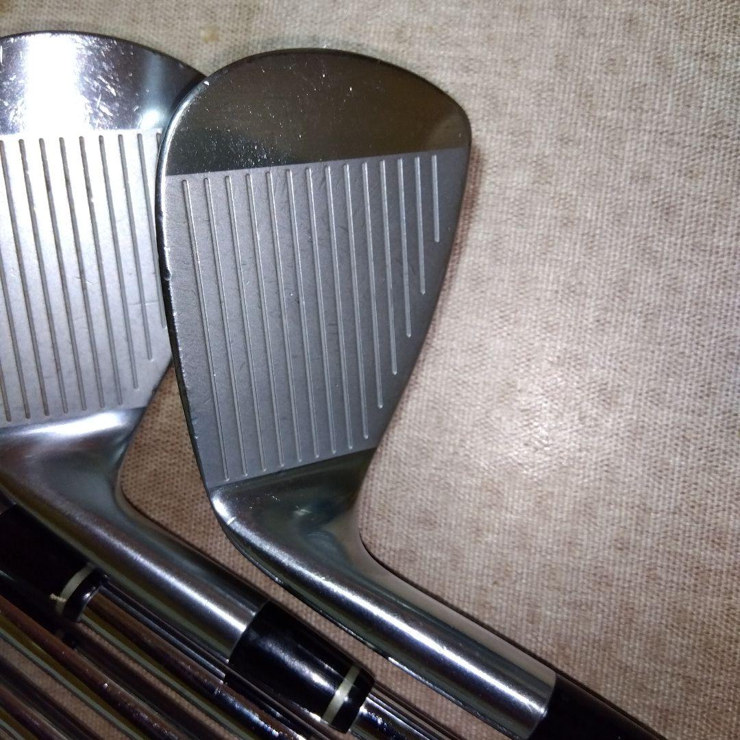 綺麗な状態 PRGR iS3500BL FORGED ４〜９.ＰＷ ７本【Ｓ】