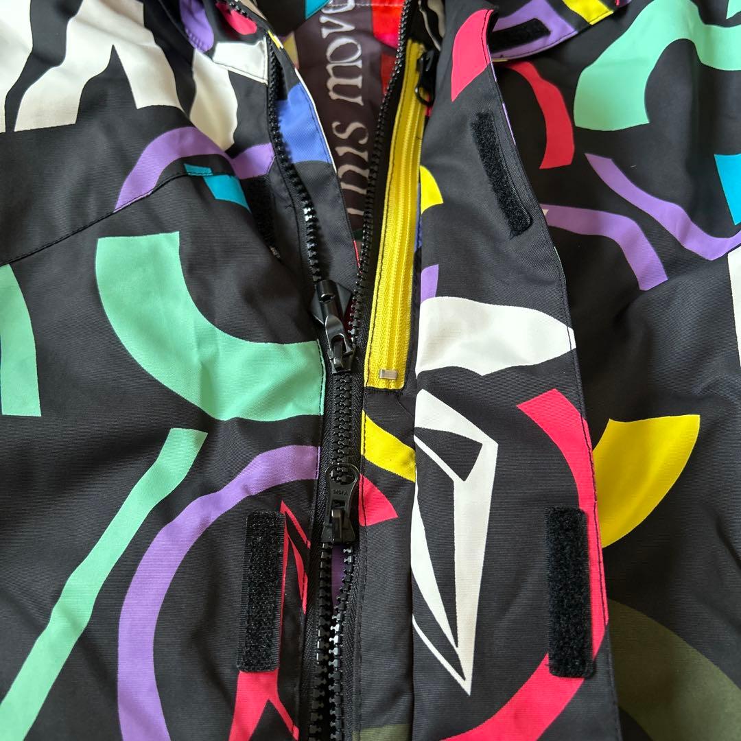 VISSLA カラフルスノーボードジャケット Mサイズ