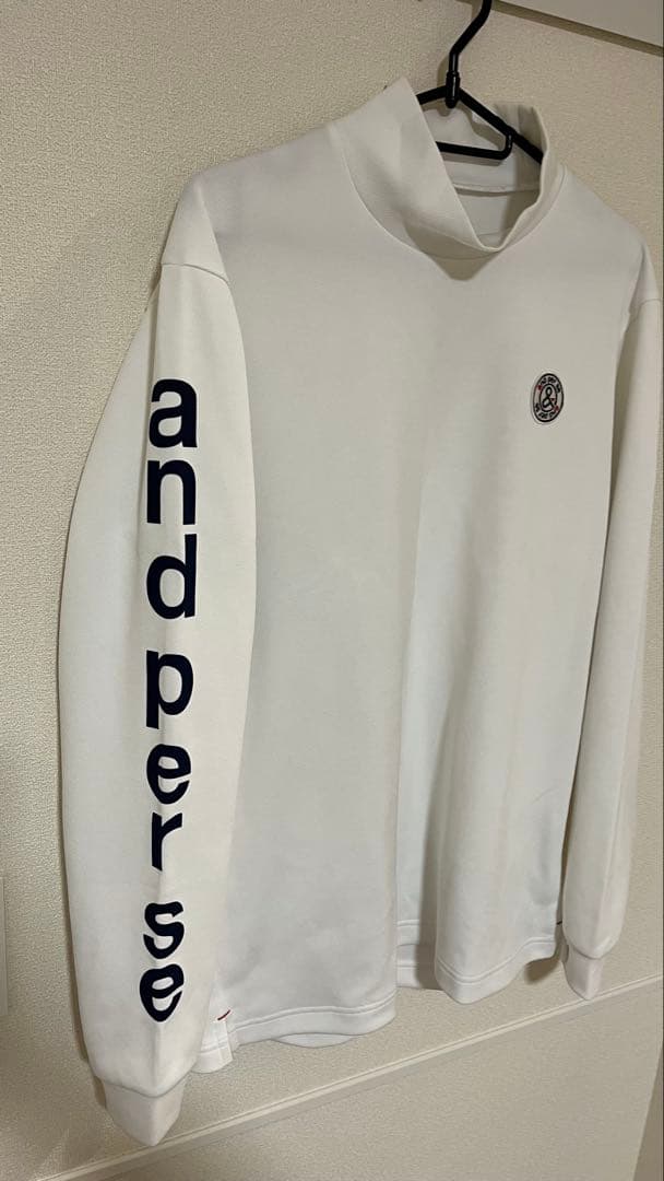 【美品】アンパスィ　モックネックシャツ