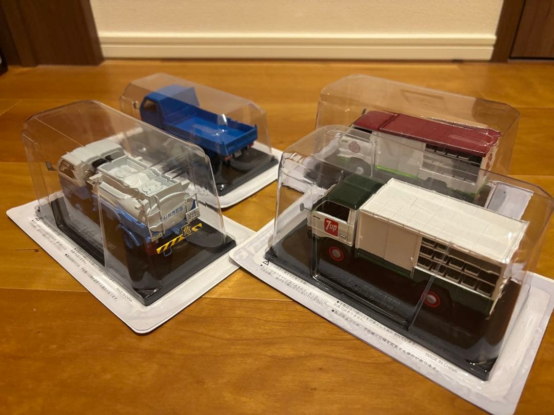 1:43 Isuzu Elf Set イスズエルフ商用車コレクション4台セット