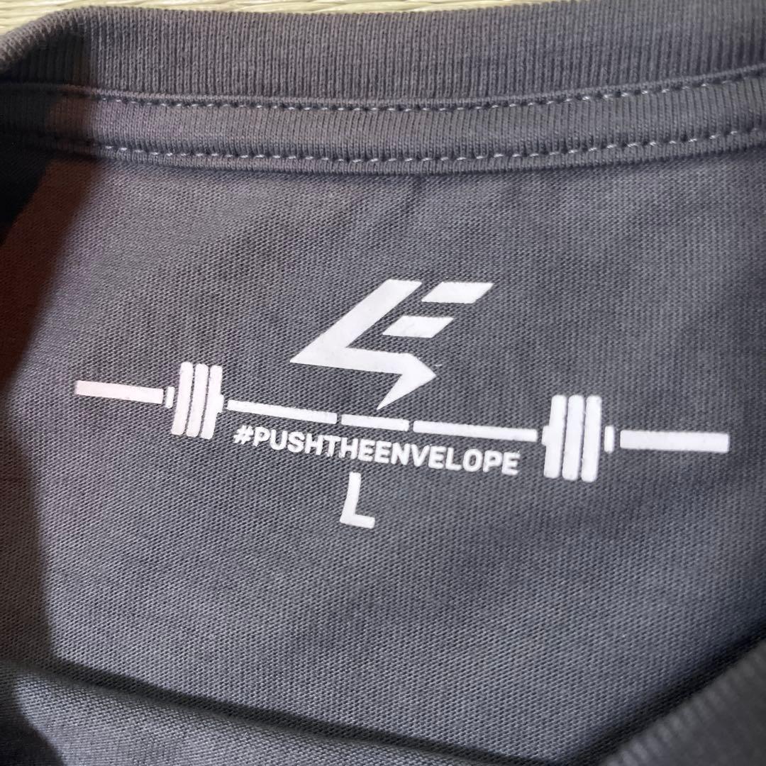 EVERLIFT コンペティションＴシャツ Lサイズ グレー エバーリフト