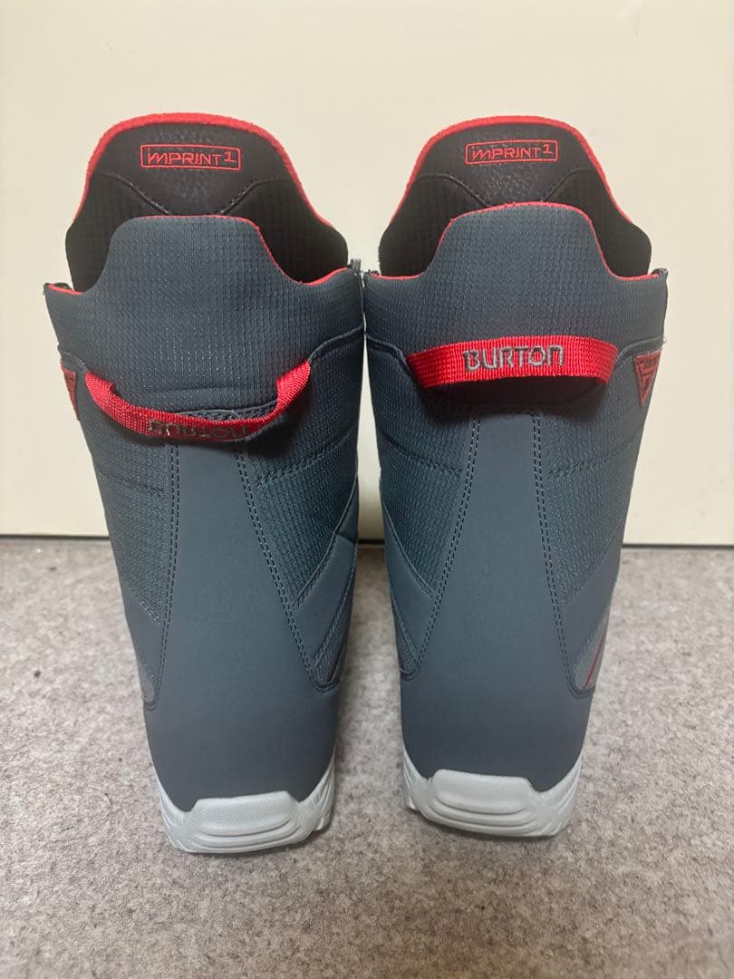 BURTON HIGHLINE BOA スノーボードブーツ グレー/レッド