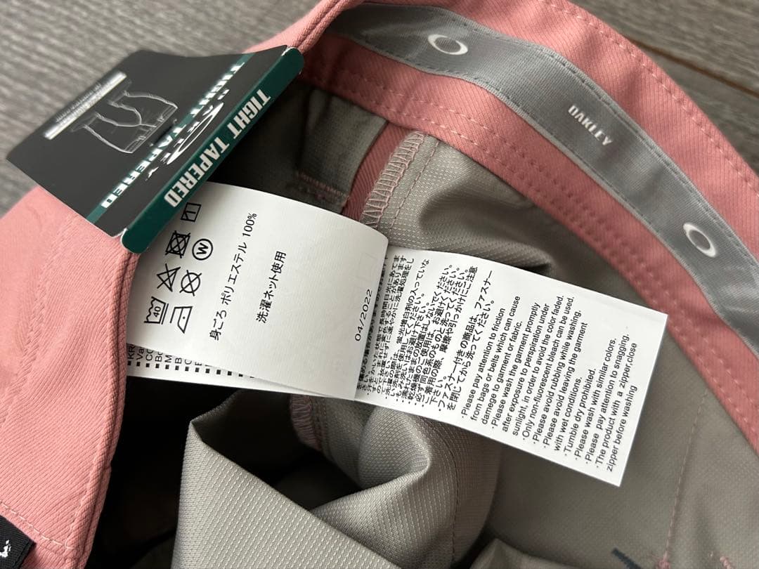 新品 OAKLEY オークリーゴルフ 3D立体裁断 ストレッチ 32