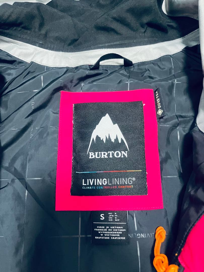 BURTON スノーウェア ピンク【美品】