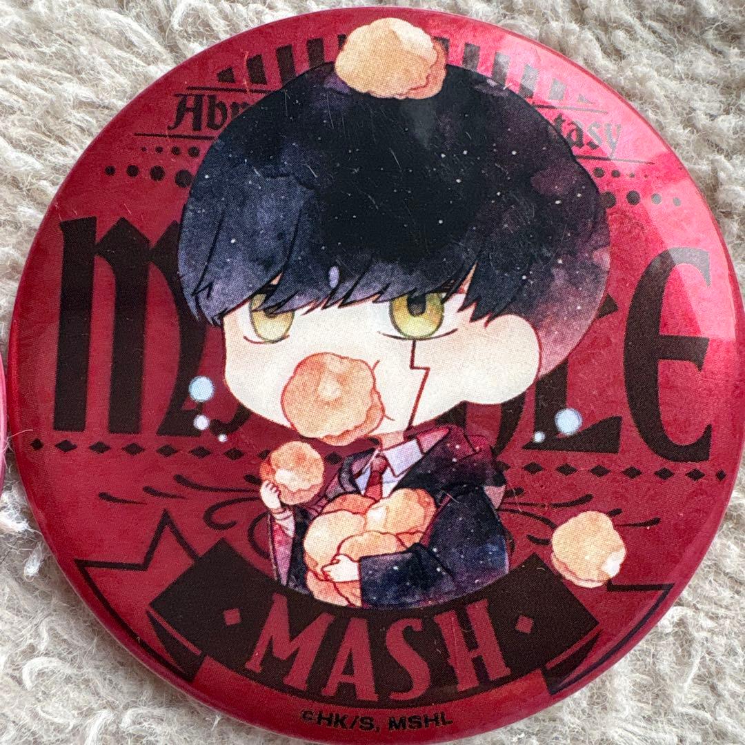 10枚　マッシュル-MASHLE- メタリック缶バッジ