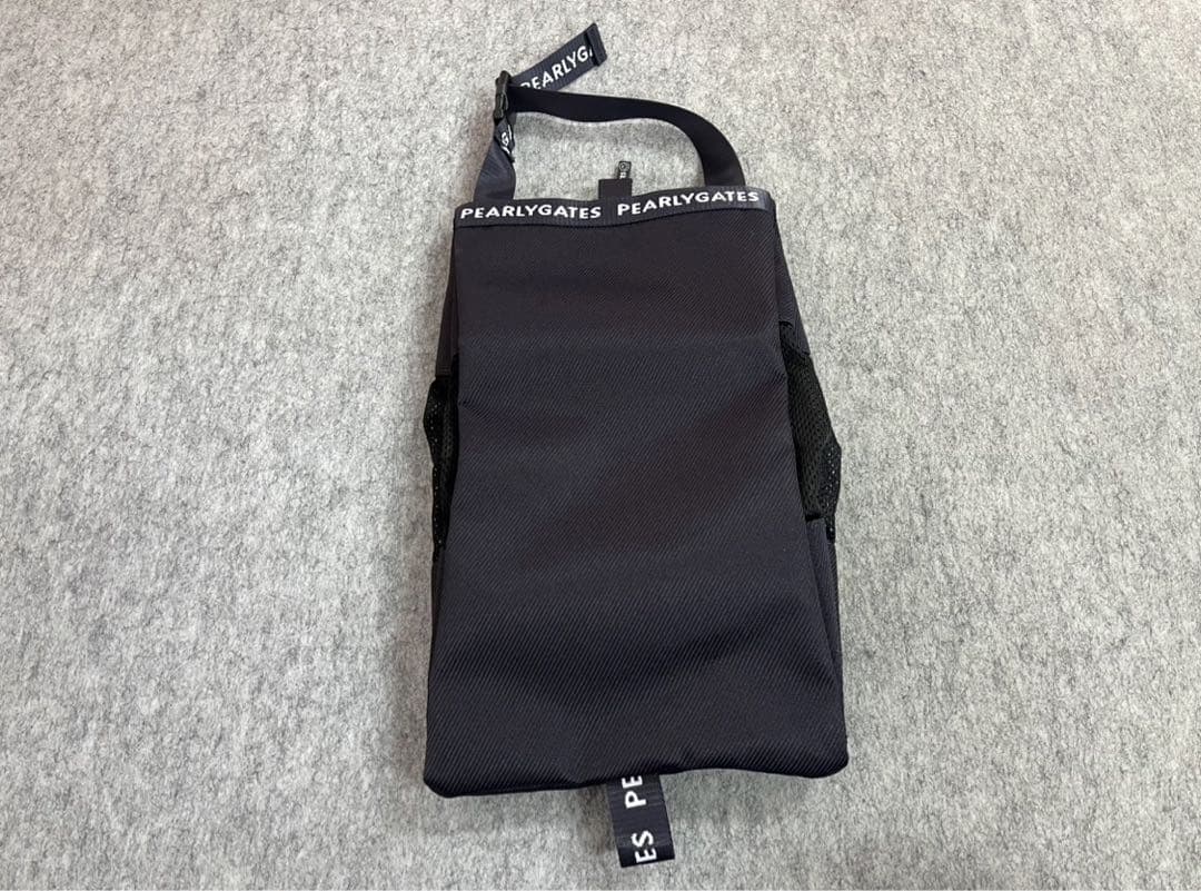 パーリーゲイツ 【オンライン限定】【定番】シューズケース 紺 数回使用 極美品