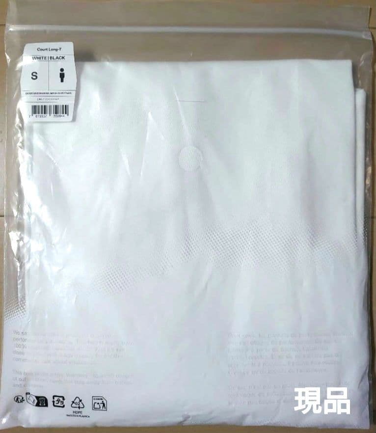 On Court Long-T テニス Men’s S White 日本未発売