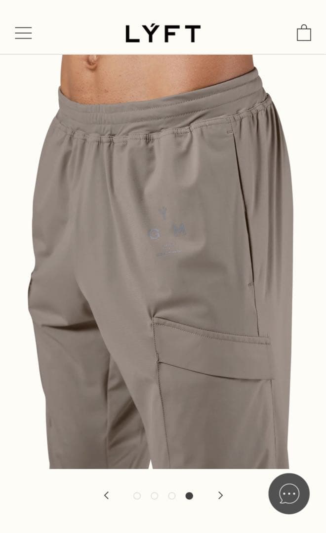 ウォーキング・ランニングウェア lyft STRETCH POCKET TAPERED PANTS V.2