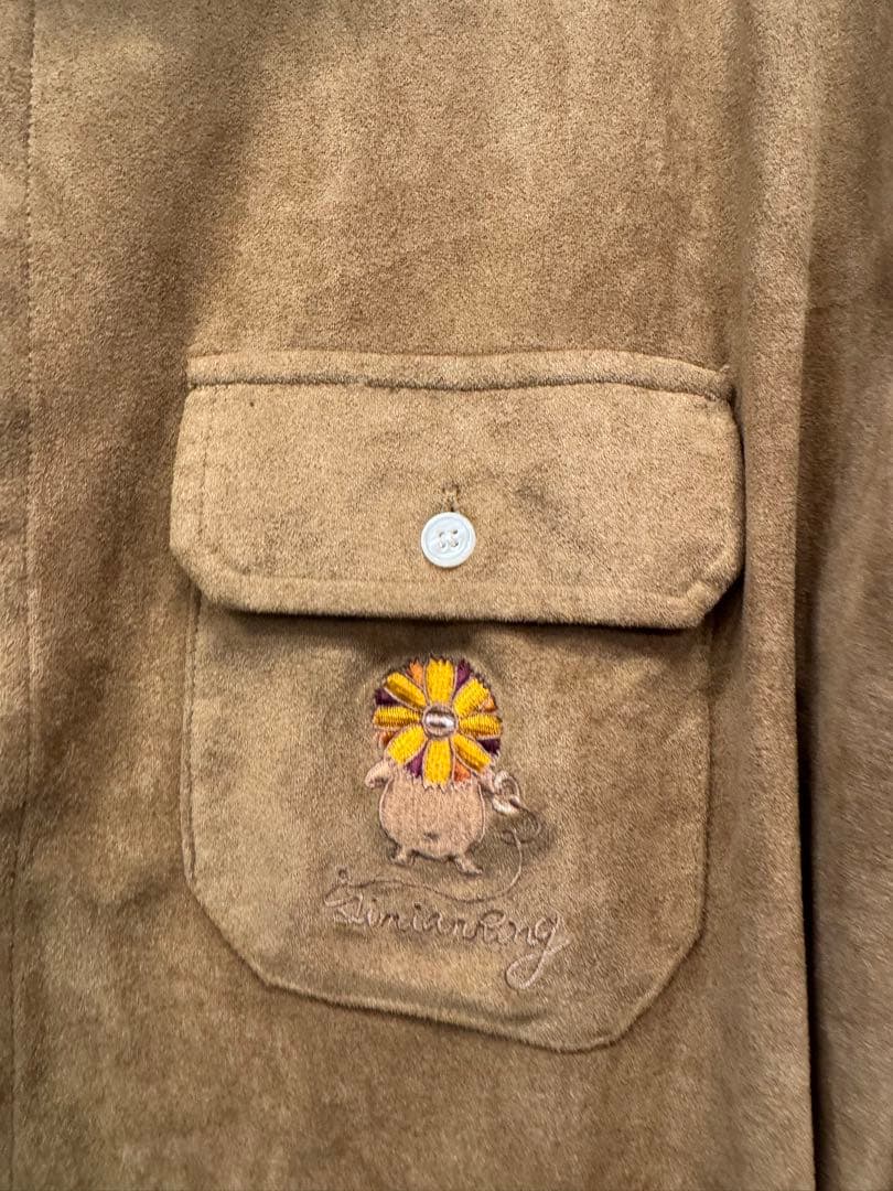 simianringシミアンリングAlpaca Shirt［Beige］