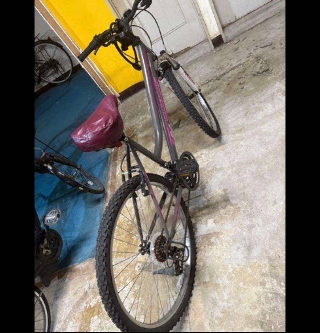 自転車　空気なし　ブレーキ故障 引き取り希望の場合3000¥
