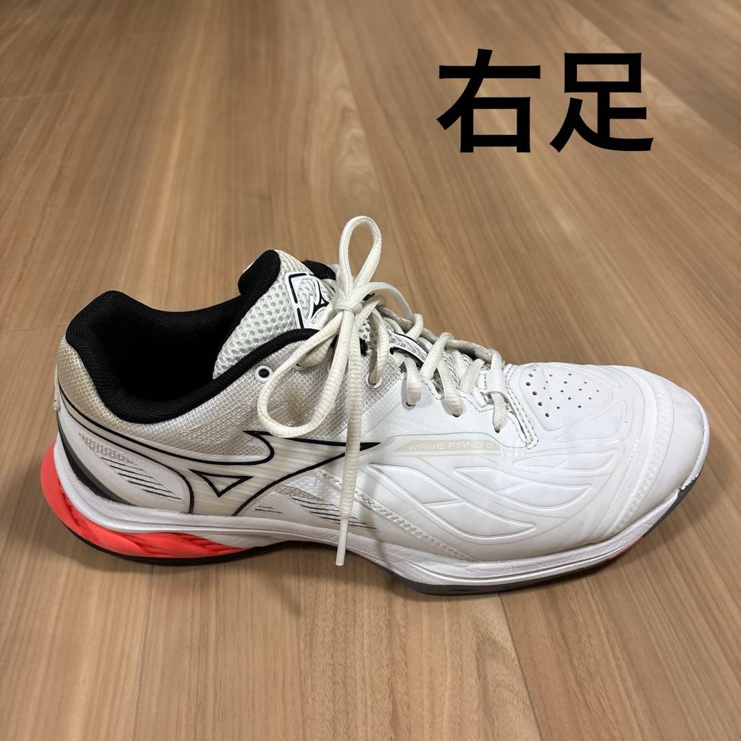 ミズノウエーブ ファング2 サイズ27.5cm バドミントンシューズ