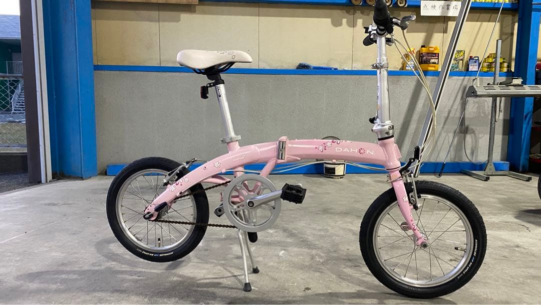 DAHON CURVE D3 16インチ ピンク