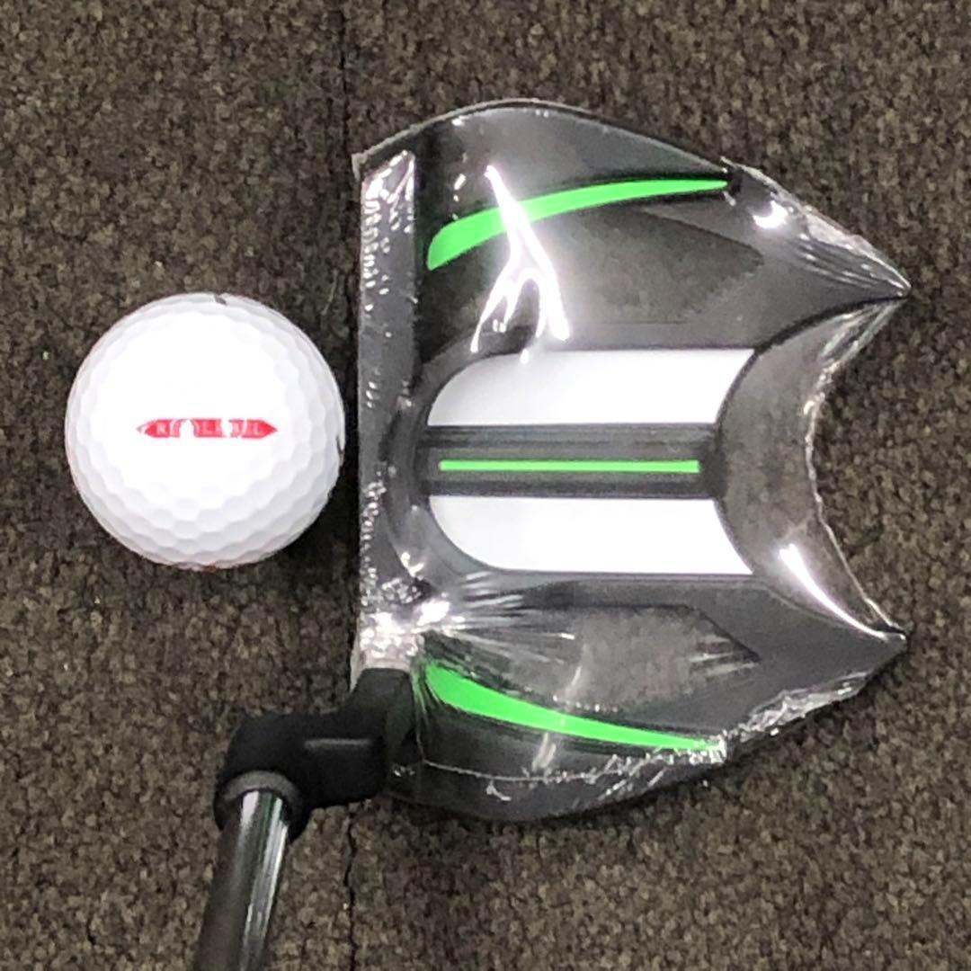 ★超激安★極太グリップと大型ヘッドの安定感抜群のカッコいいダイナミクスパター