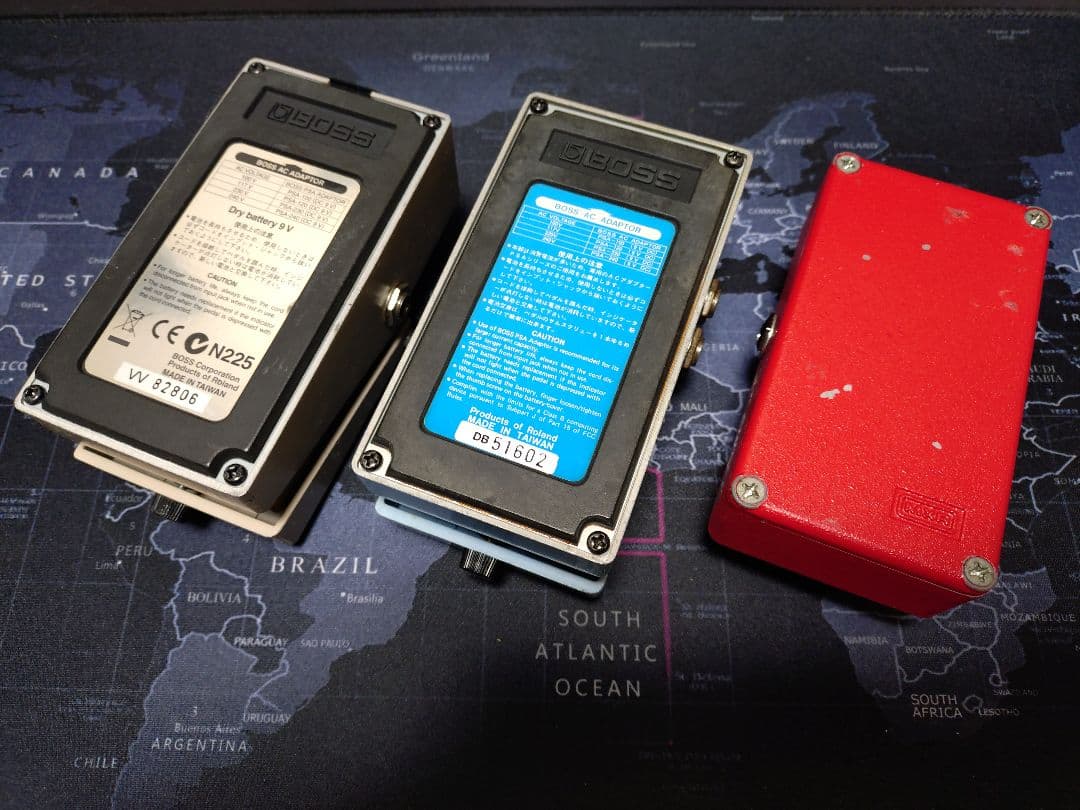 BOSS GE-7 CH-1 MXR Dyna Comp 3点セット
