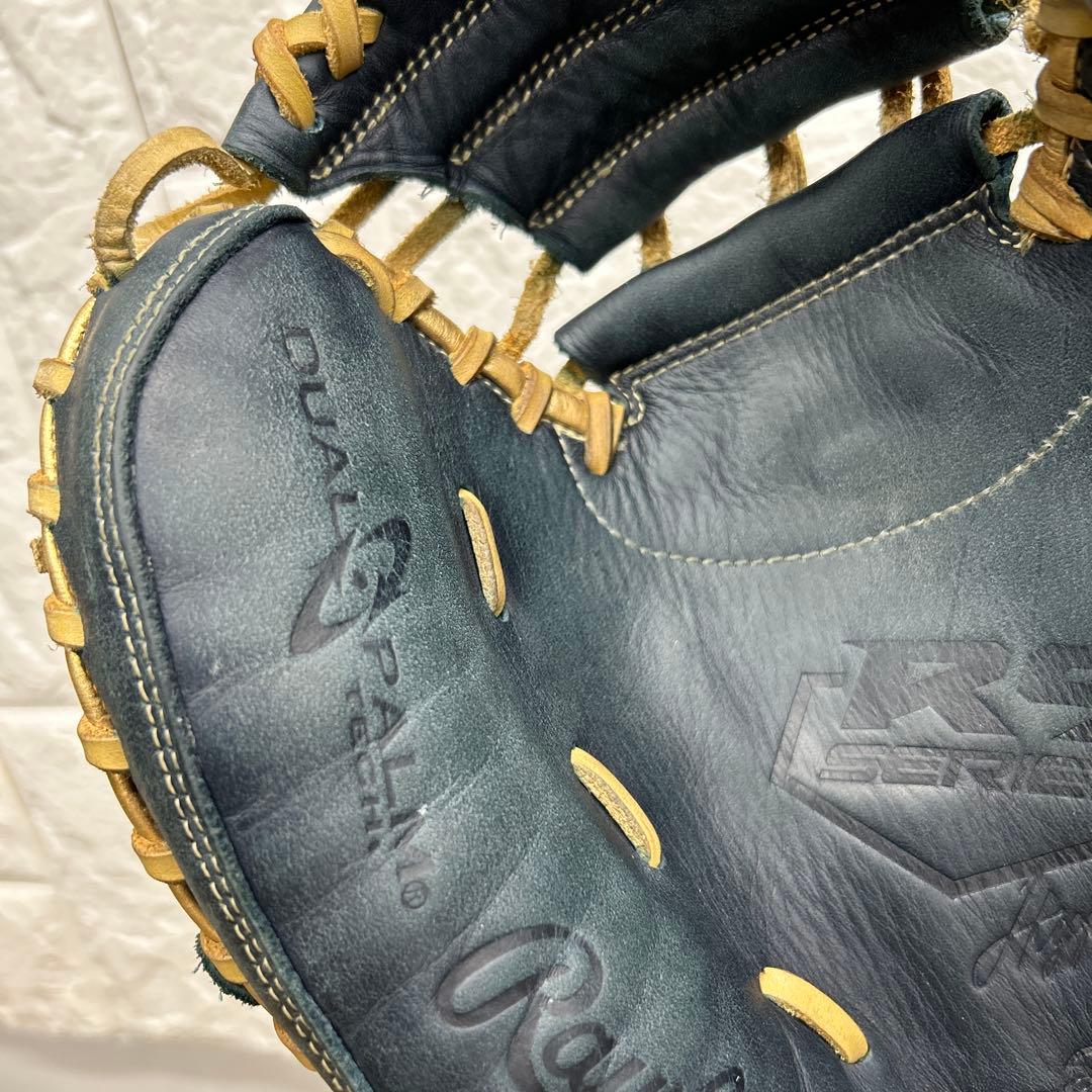 【良型】野球 グローブ 軟式 少年野球 キャッチャーミット ローリングス