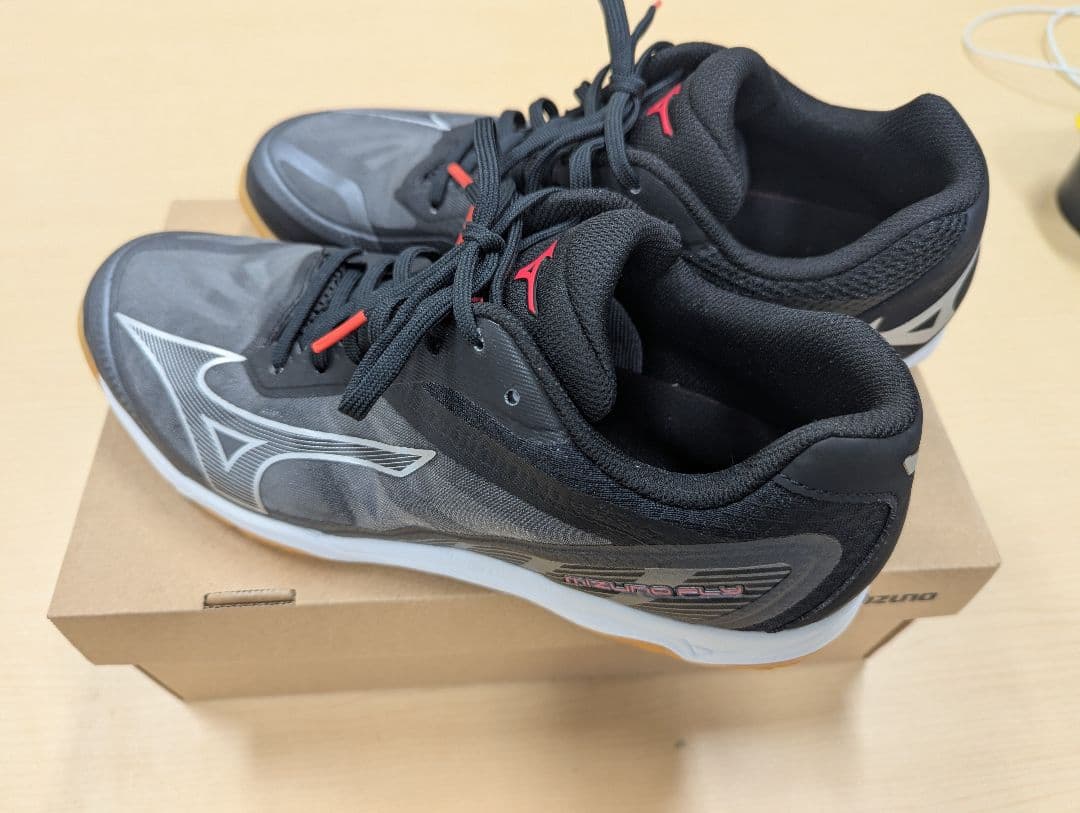 Mizuno Fly ミズノ フライ バレーボールシューズ 28.0 ブラック