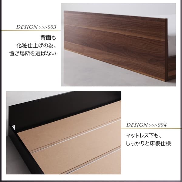 rrシンプルフロアベッド llano (マットレスセット)ダブル