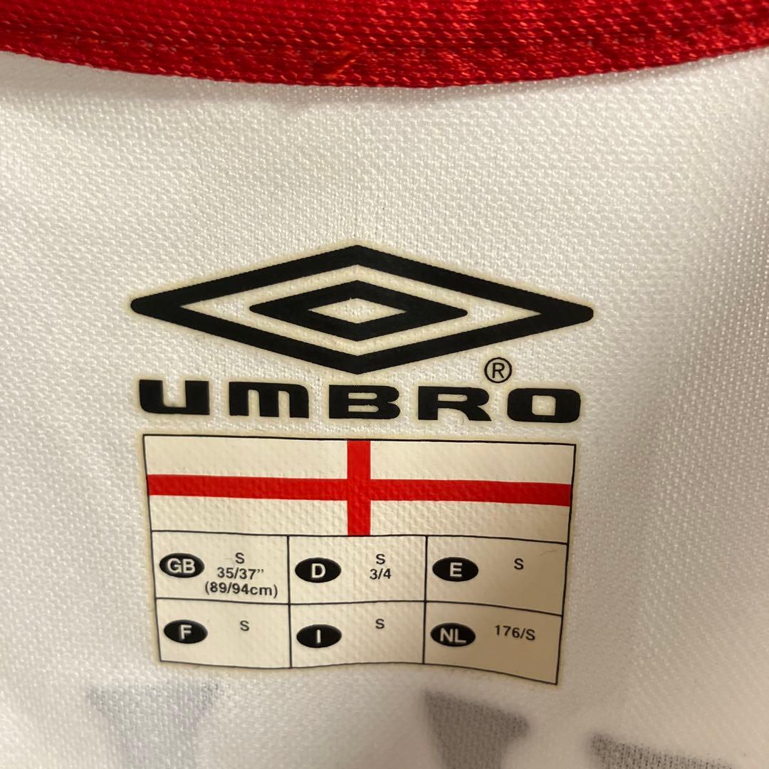 Umbro イングランド代表 ベッカム 7番 シャツ S