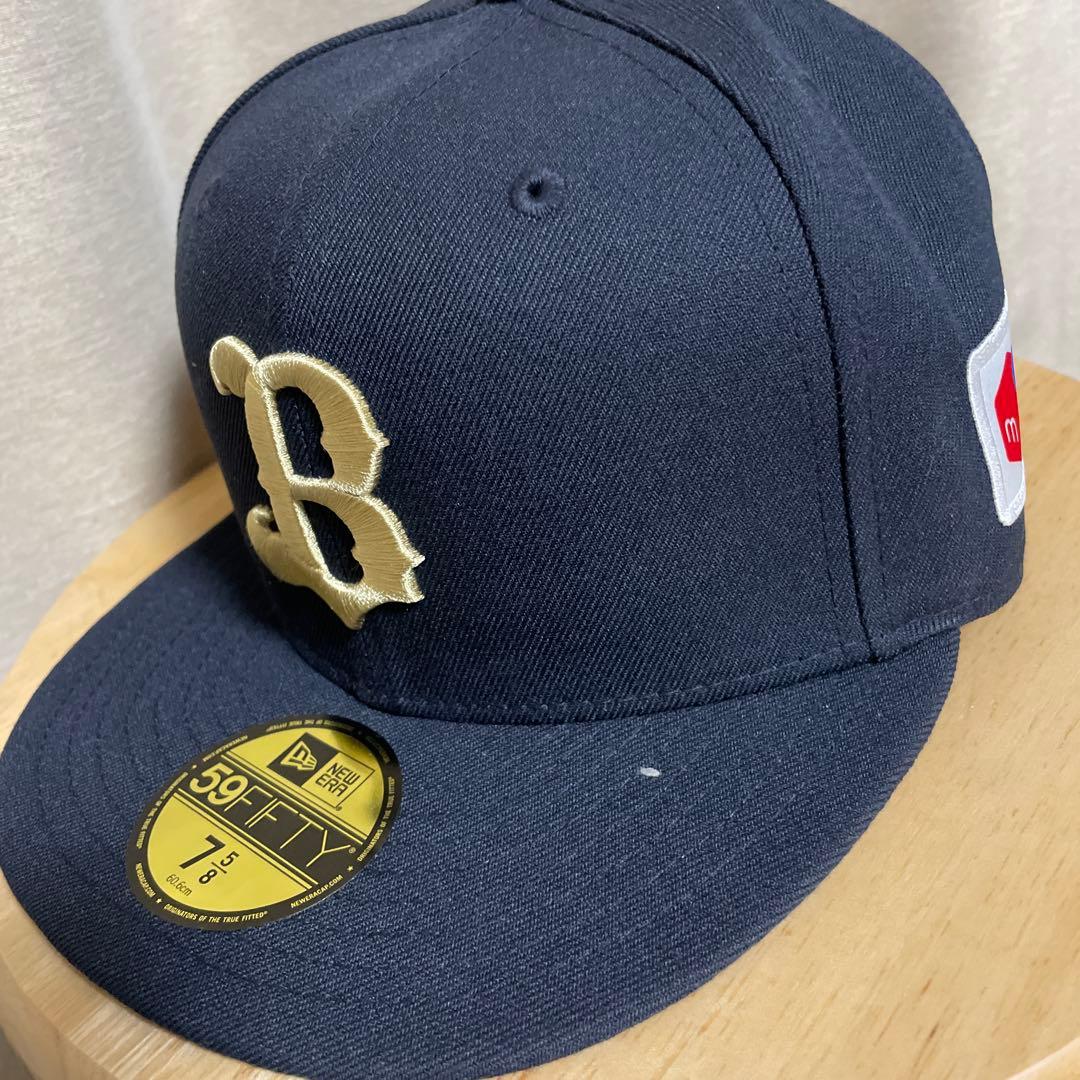 Buffaloesスポンサーワッペン付きオーセンティックキャップ　59FIFTY