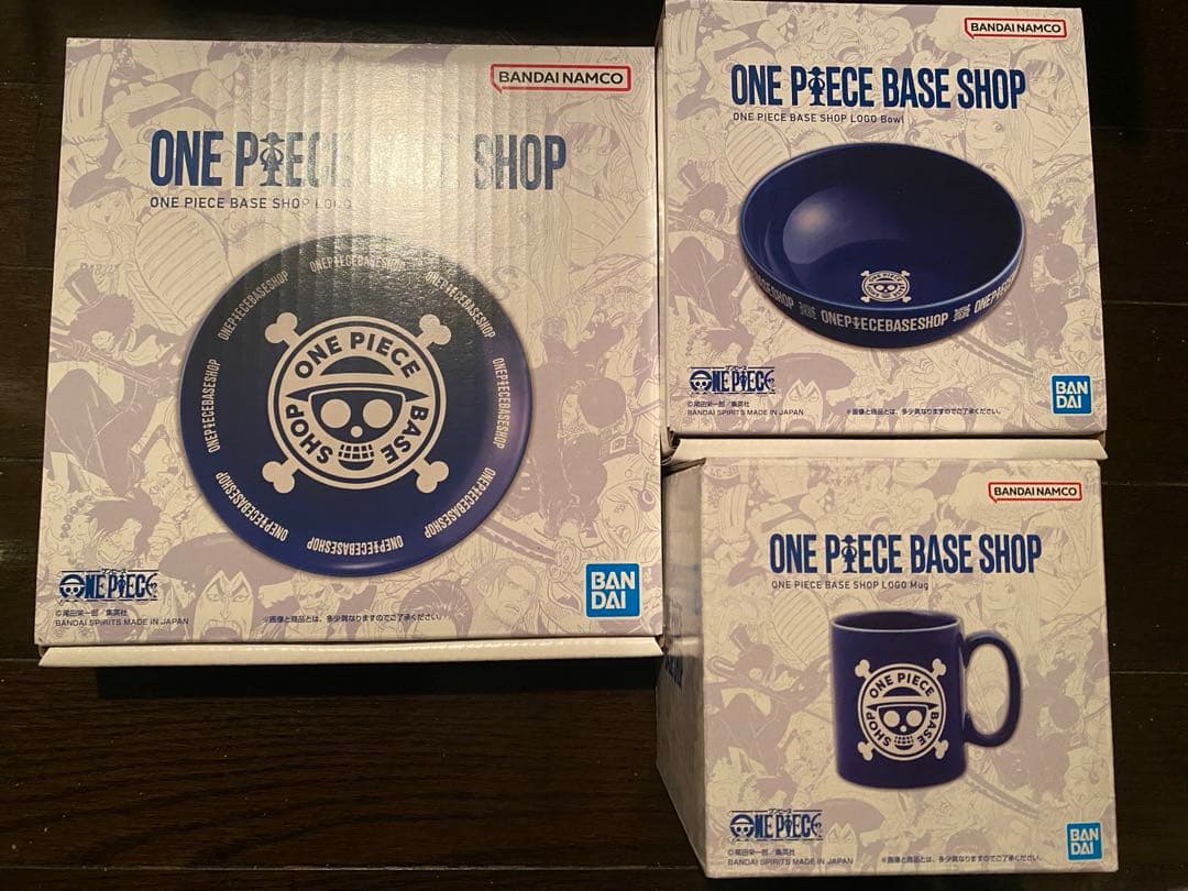 ONE PIECE BASE SHOP ロゴ　ボウル　マグカップ　プレート
